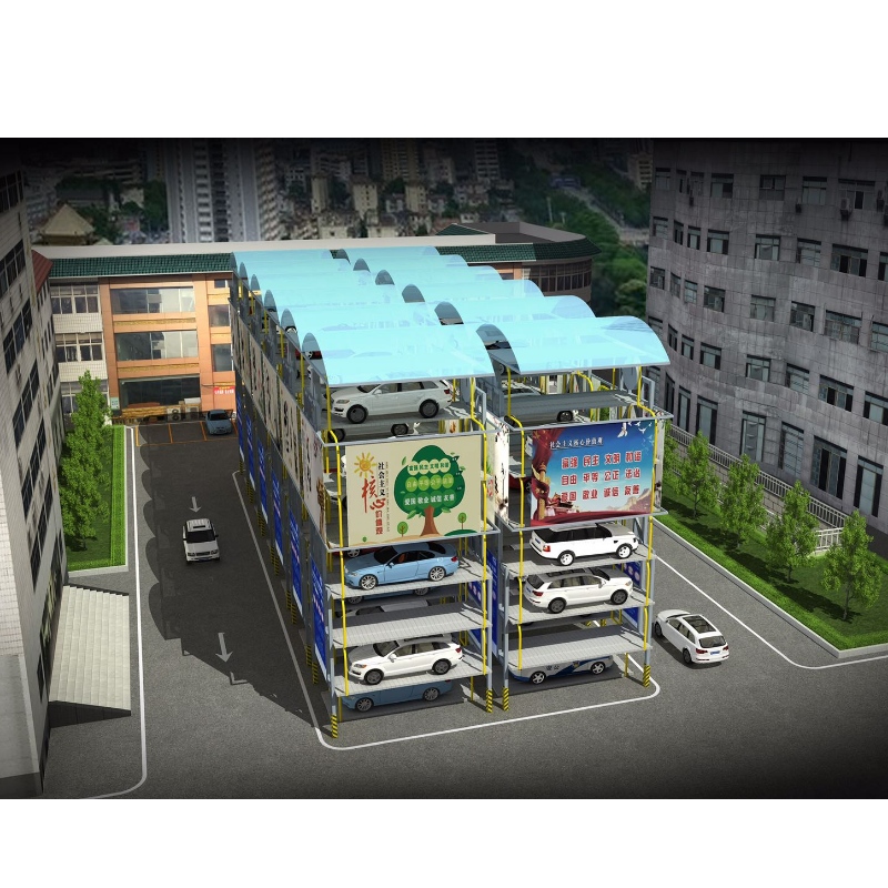 Chiny Carousel smart parking equipment building poza pionowym obiegiem obrotowym producentem systemu parkingowego